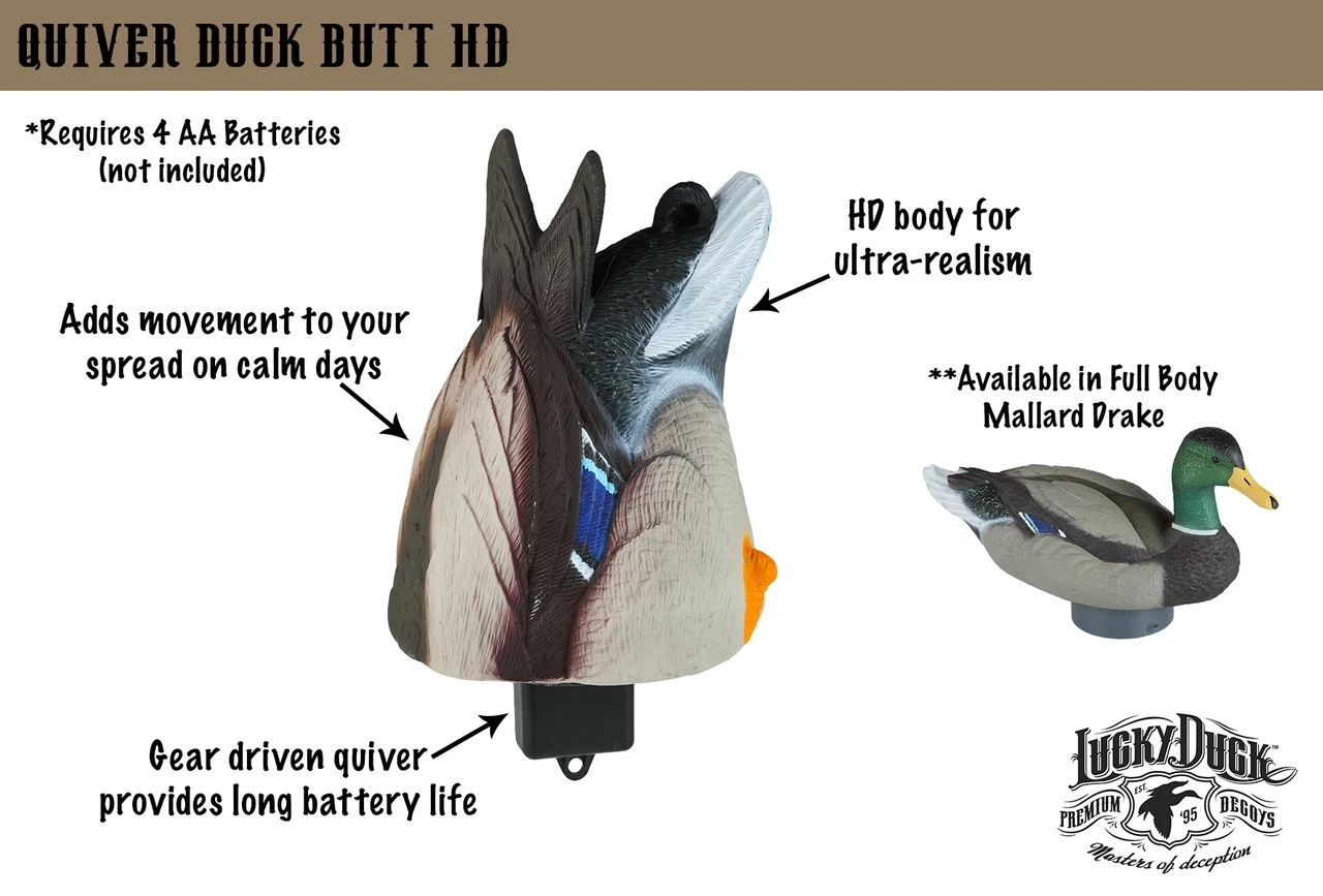 Lucky Duck Quiver Duck Butt HD - Drake 2 Lucky Duck Quiver Duck Butt HD - Drake - Image 2