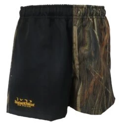 Hunting & Fishing Youth Harlequin Shorts -Comprehensive outdoor sports S19 Youth Harlequin Shorts Black Matuku da58 2