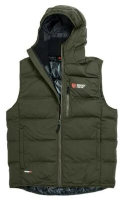 Stoney Creek Mens ThermoFlex Hooded Vest -Comprehensive outdoor sports Stoney Creek Mens ThermoFlex Hooded Vest Flatlay Bayleaf cb22 2