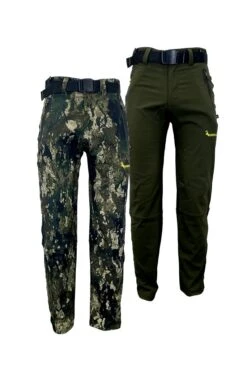 Huntech Mens Trail Pants -Comprehensive outdoor sports Trail Pants Both WhiteBG 0f19 2