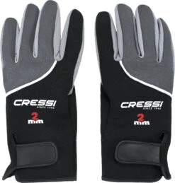 Cressi Tropical Gloves - Black/Grey