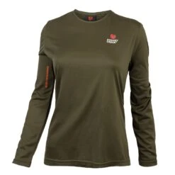 Stoney Creek Womens Ice-Dry Tee L/S Bayleaf -Comprehensive outdoor sports Womens Ice Dry Top Bayleaf bf7d 3
