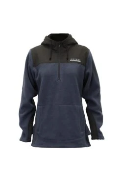 Hunting & Fishing Womens Hooded Anorak 400gsm Navy/Black