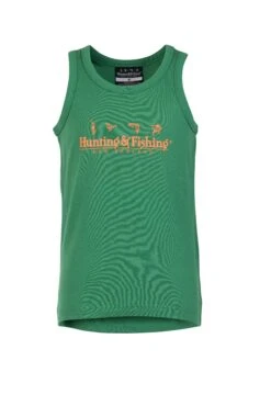 Hunting & Fishing Kids Cotton Singlet -Comprehensive outdoor sports YOUTH COTTON SINGLET FRONT YSSC22 FA 2 f81e 2