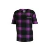 Hunting & Fishing Kids Retro Check Tee Lilac/Black