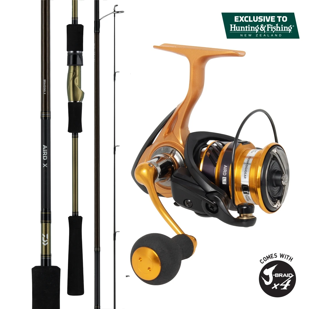 Daiwa Aird LT 2500 Reel / Aird X 762ULXS-NZ / Braid 1 Daiwa Aird LT 2500 Reel / Aird X 762ULXS-NZ / Braid