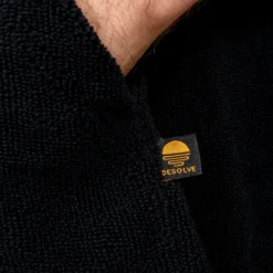 Desolve Mens Albacares Towel Poncho -Comprehensive outdoor sports albacares towel poncho black tag 5000x fb37