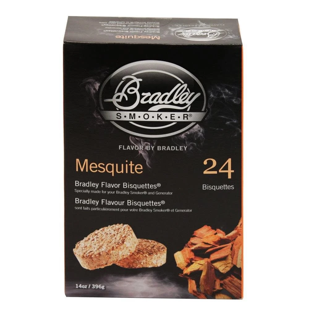 Bradley Bisquettes - Mesquite (24 Pack) 1 Bradley Bisquettes - Mesquite (24 Pack)