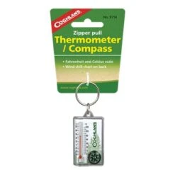 Coghlans Zipper Thermometer/Compass