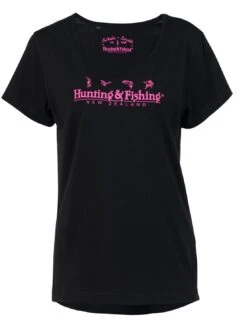 Hunting & Fishing Womens H&F Tee -Comprehensive outdoor sports pnE0naPk b07d 8