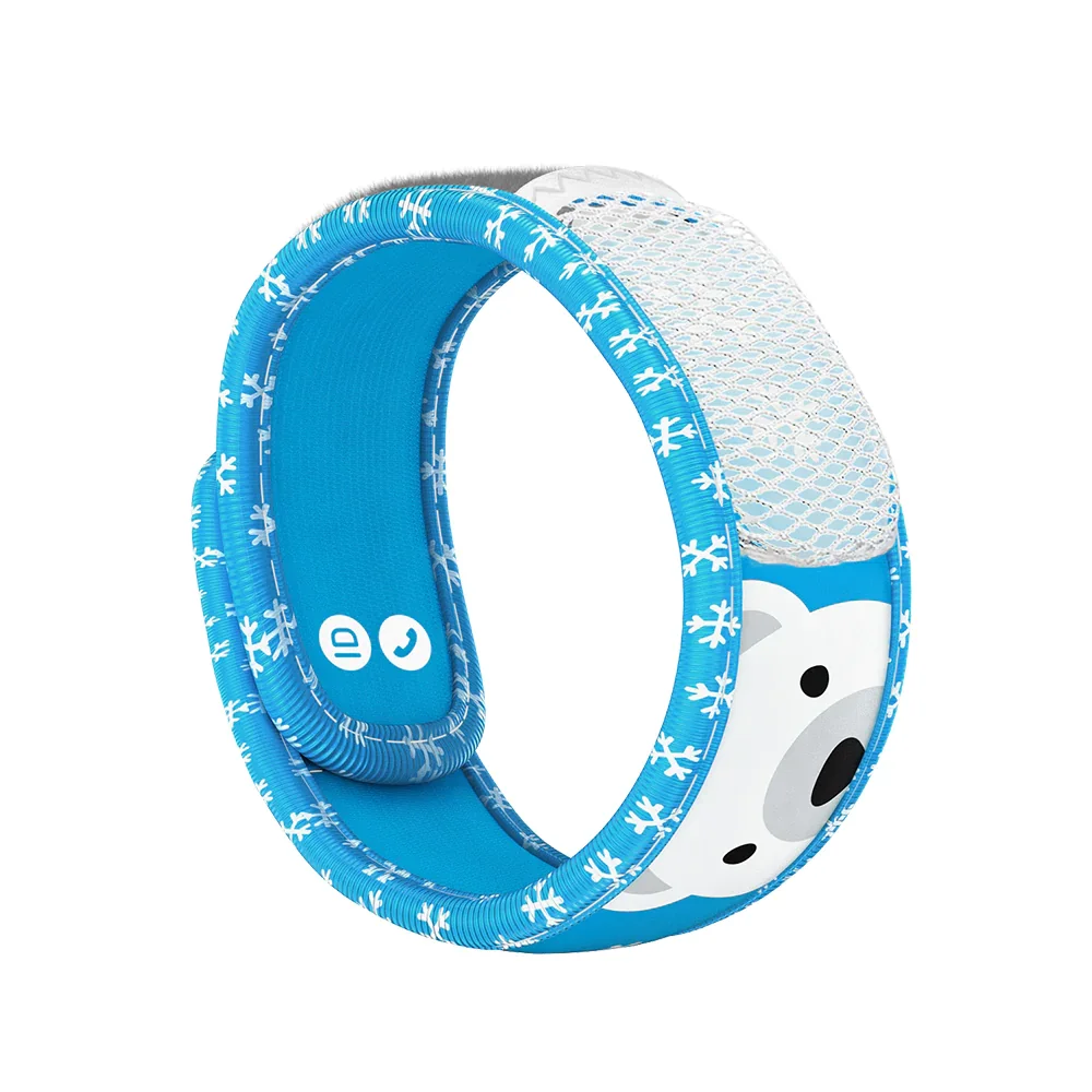 Para'Kito Kids Mosquito Wristband - Polar Bear 1 Para'Kito Kids Mosquito Wristband - Polar Bear