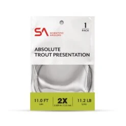 Scientific Anglers Absolute Tapered Leader Trout (2X) 11.2lb 11