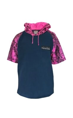 Hunting & Fishing Kids Split Camo Hooded Tee Pink/Navy -Comprehensive outdoor sports sxS3fn 0 829e 2