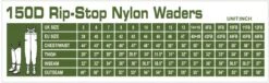 Snowbee 150D Nylon Waist Wader